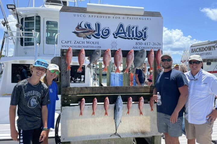 Destin Fishing Charters in the Summertime